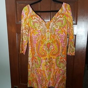 Linen, cotton dress